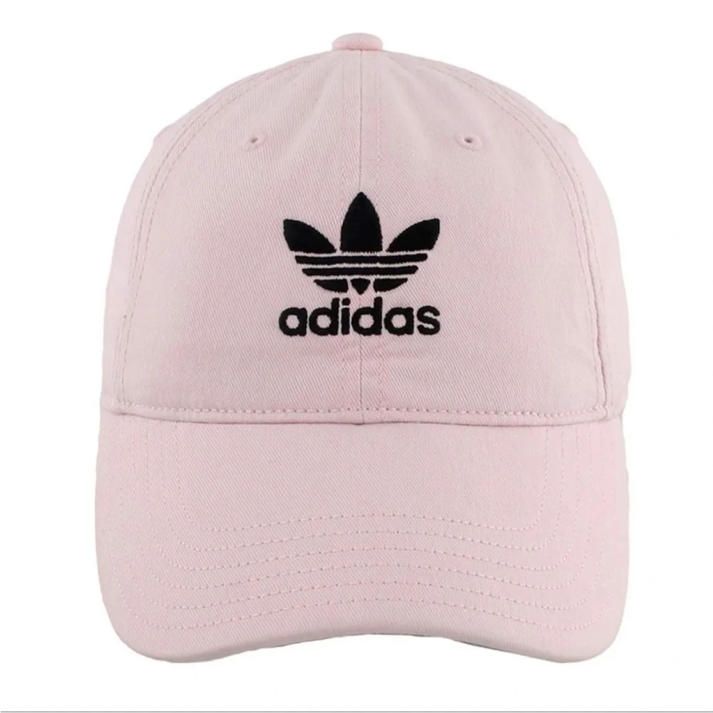 Hat Adidas originals pink‎ black accent color vintage